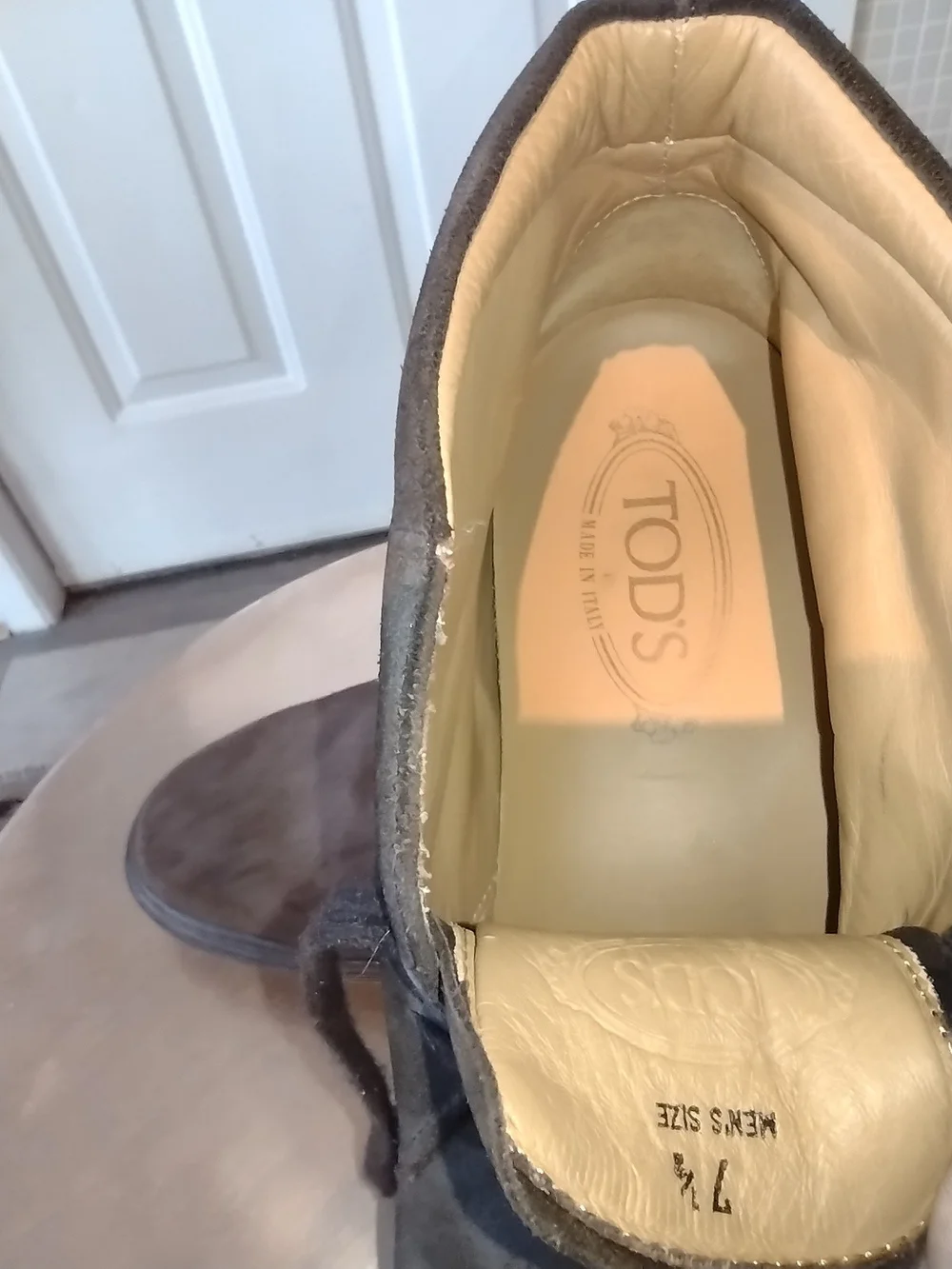 Tod's Dark Brown Suede Chukka Boots